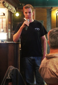 SBW Brewer Rick Etshman giving his insight on the dessert pairing.